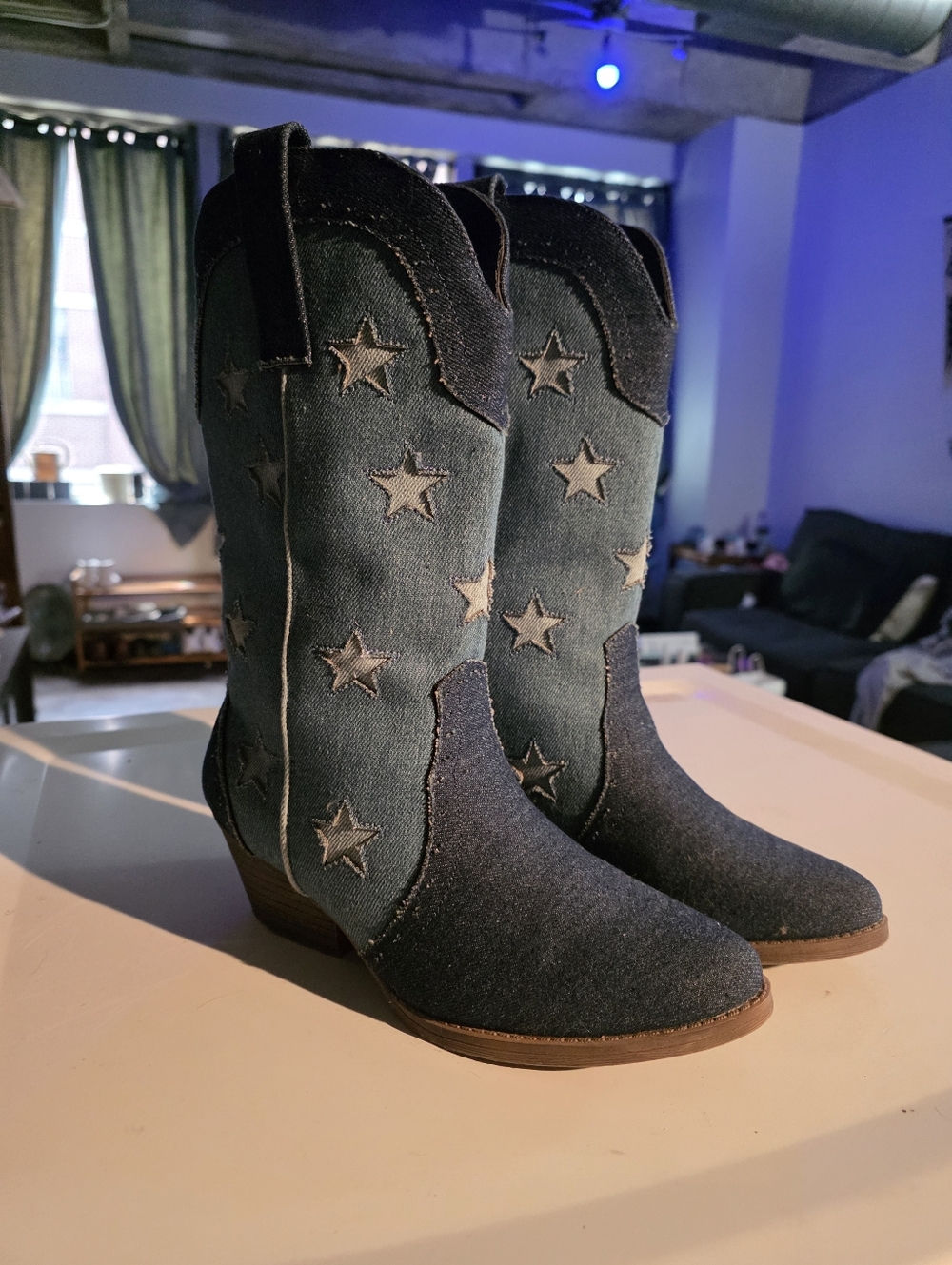 SUGAR Denim Boots